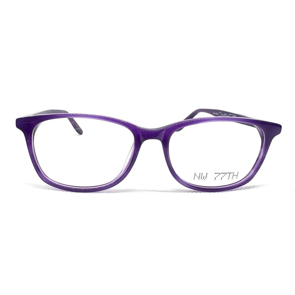 NW 77TH MOD 903 PUPPLE FRAMES EYEGLASSES 50-17-140